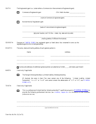 Form MLPA-12 Application for Certificate of Authority to Transact Business - Maine, Page 2