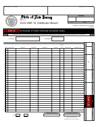 Form DMF-10 Distributor of Motor Fuels Tax Return - New Jersey, Page 12