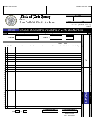 Form DMF-10 Distributor of Motor Fuels Tax Return - New Jersey, Page 35