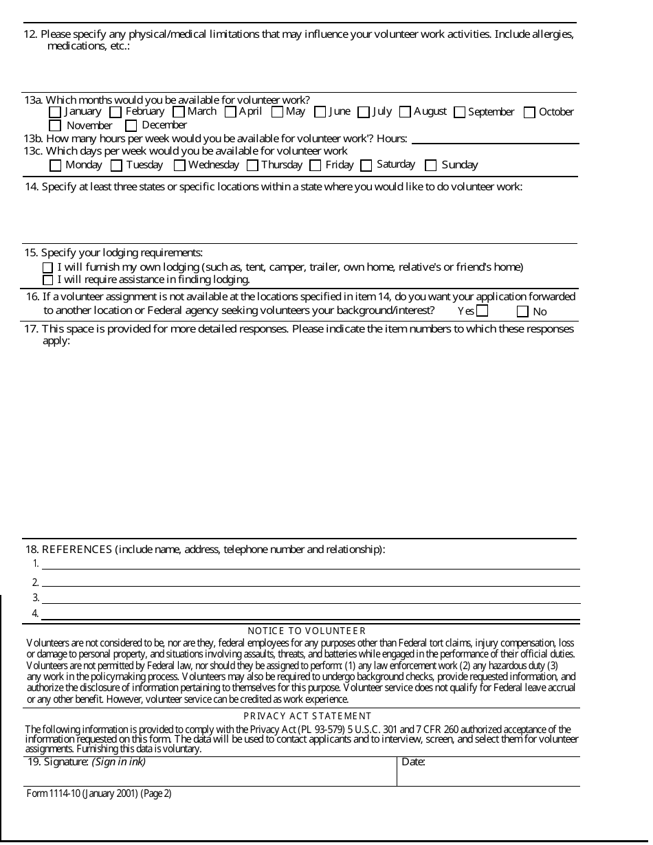 BLM Form 1114-10 - Fill Out, Sign Online and Download Fillable PDF ...