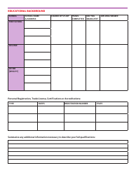 Equal Opportunity Employer Application Form - Ymca - Greater Cleveland, Ohio, Page 2
