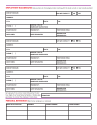 Equal Opportunity Employer Application Form - Ymca - Greater Cleveland, Ohio, Page 3