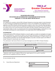 Equal Opportunity Employer Application Form - Ymca - Greater Cleveland, Ohio, Page 6
