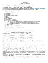 Document preview: Appendix 6 Esad Travel Request - California
