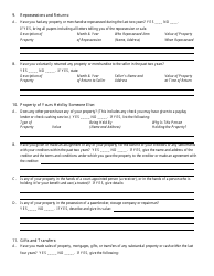 &quot;Bankruptcy Questionnaire Template&quot;, Page 10