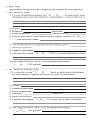 &quot;Bankruptcy Questionnaire Template&quot;, Page 18