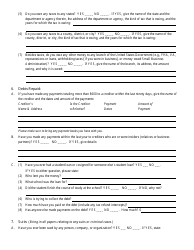 &quot;Bankruptcy Questionnaire Template&quot;, Page 8
