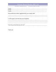 Nutrition Assessment/Consultation Form - Victoria Shanta Retelny, Page 2