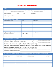 Nutrition Assessment Form - Heb Health and Wellness, Page 2