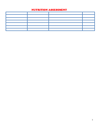 Nutrition Assessment Form - Heb Health and Wellness, Page 3
