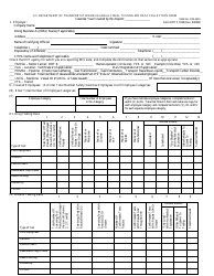 Form DOT F1385 Drug and Alcohol Testing Mis Data Collection