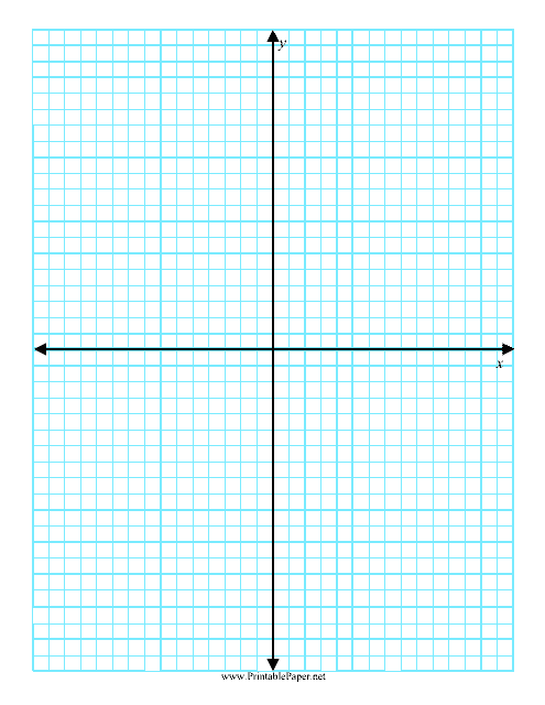 25 Inch Axis Graph Paper