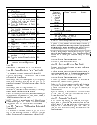 Instructions for Arizona Form 140X Individual Amended Return - Arizona, Page 5
