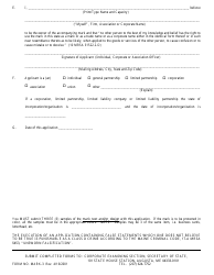 Form MARK-3 Application for Amendment - Maine, Page 2