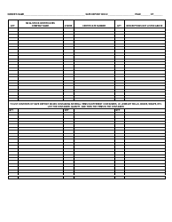 Form DFS-UP-155 Safe Deposit Box Inventory Form of Property Presumed Unclaimed - Florida, Page 4