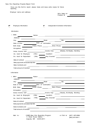 Document preview: New Hire Report Form - Maine