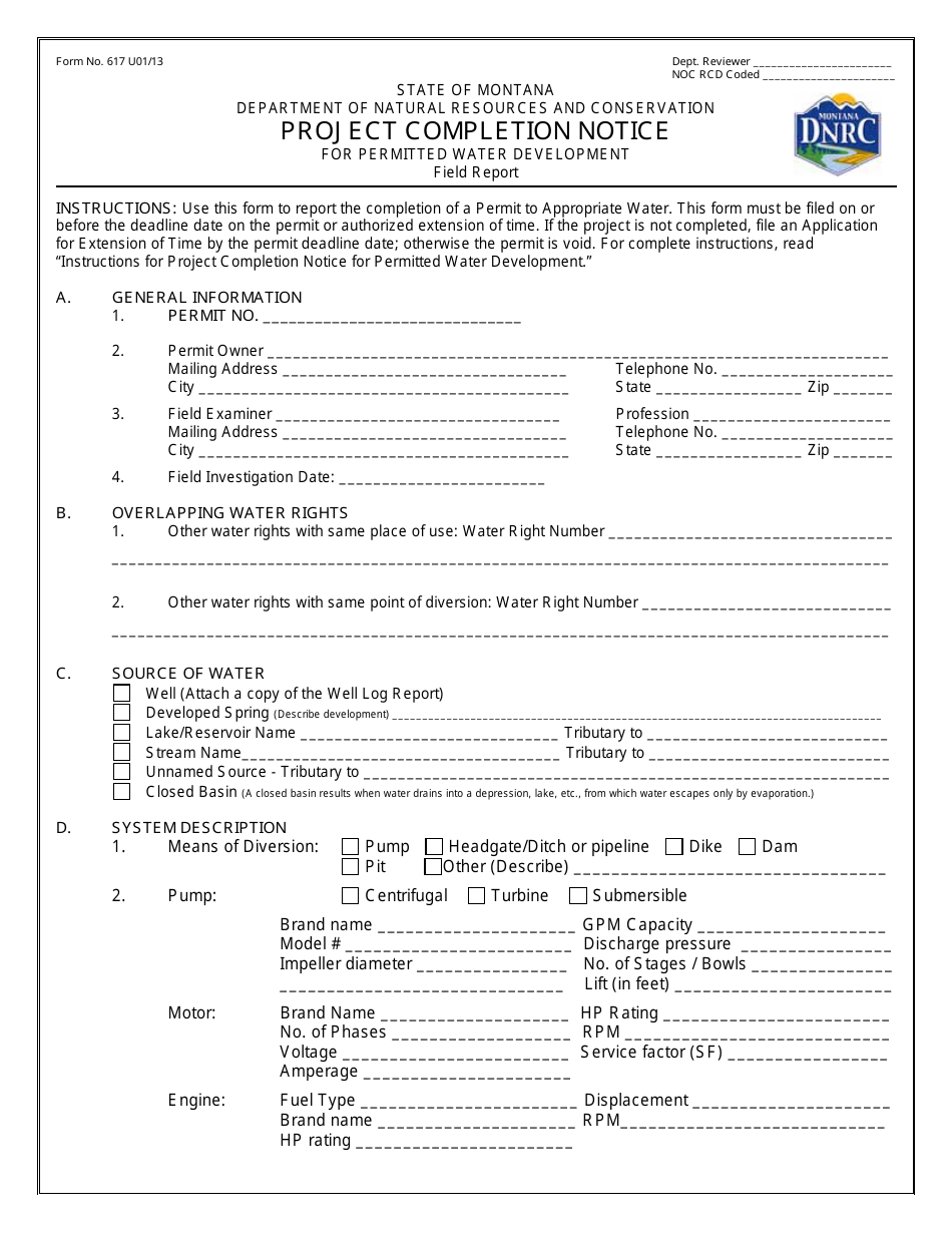 Project Completion Report Form Download Printable Pdf Templateroller Images