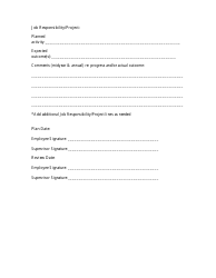 Goal Tracking Worksheet Template, Page 3