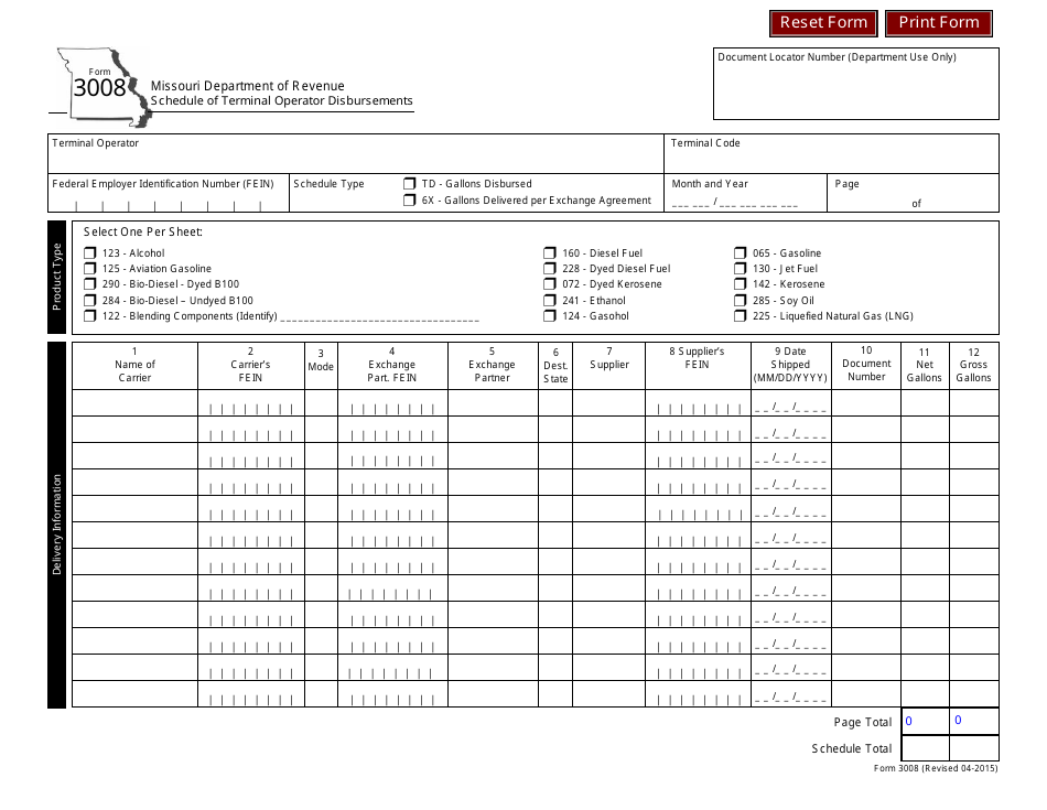 3008 Form Printable Printable Forms Free Online