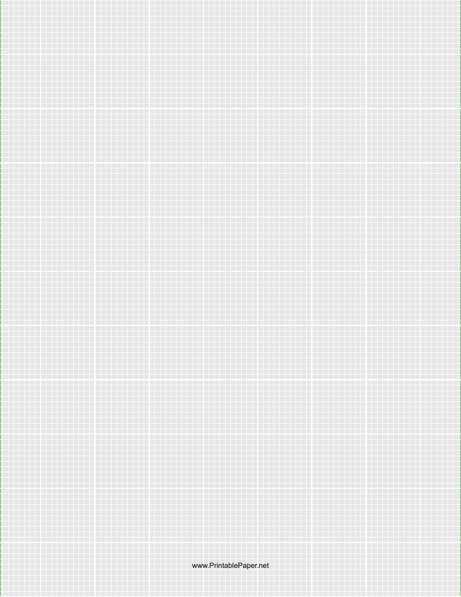 Gray 5 Mm Graph Paper Template