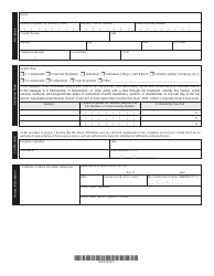 Form MO-TF Missouri Tax Credit Transfer Form - Missouri, Page 2