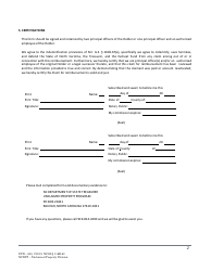 Holder Reimbursement Request Form - North Carolina, Page 2