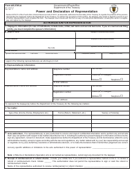 Form AS2745-A &quot;Power and Declaration of Representation&quot; - Puerto Rico