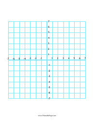 Document preview: Numbered 14x14 Four Quadrant Grid Paper