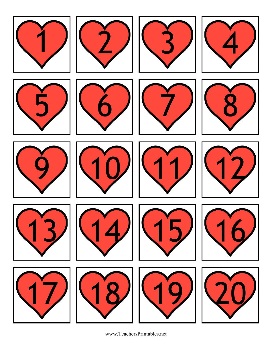 hearts calendar template download printable pdf templateroller