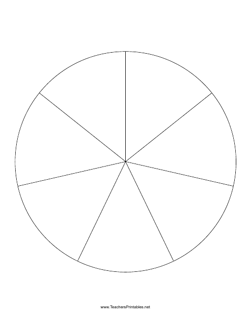 Pie Chart With 7 Slices