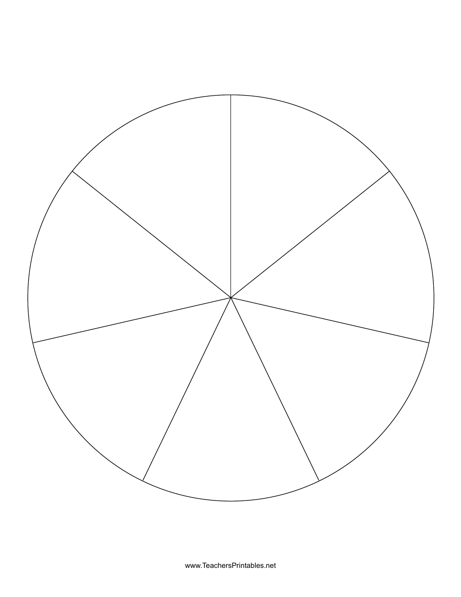 Blank Pie Chart Worksheet