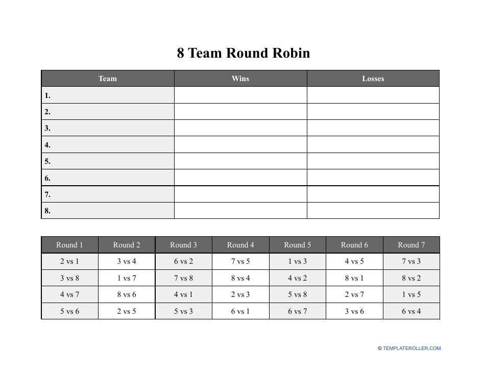 round-robin-tournament-template