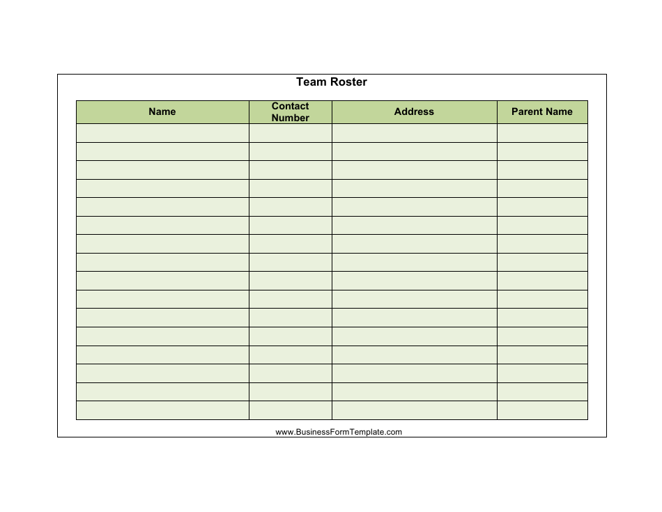 Vehicle Roster Template Fivem