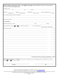 Employment/Civil Service Exam Application Form - Niagara County, New York, Page 4