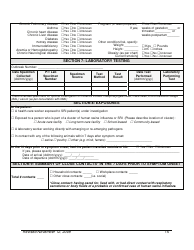 Appendix IV Case Report Form (Hospitalizations, Deaths, Sris) - Newfoundland and Labrador, Canada, Page 4