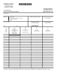Form 41A720-S21 Schedule KIDA-T Tracking Schedule for a Kida Project - Kentucky
