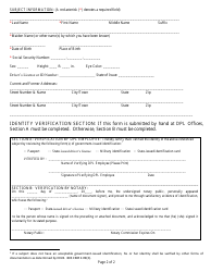 Criminal Offender Record Information (Cori) Acknowledgement Form - Massachusetts, Page 2