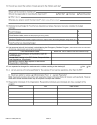 DSS Form 3359 Emergency Shelters Program (Esp) Application for Participation - South Carolina, Page 2