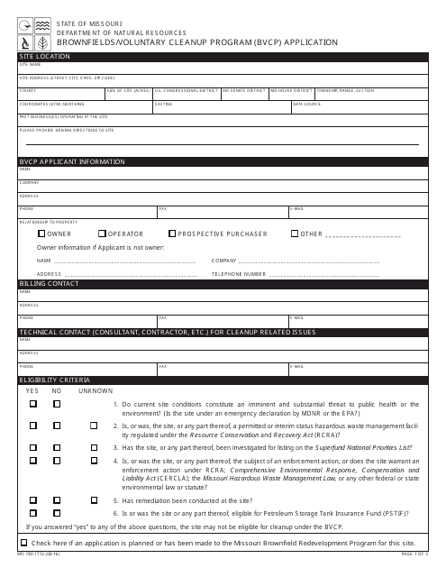 Form MO780-1712  Printable Pdf