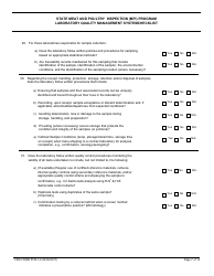 FSIS Form 5720-14 State Meat and Poultry Inspection (Mpi) Program Laboratory Quality Management System Checklist, Page 7