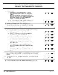 FSIS Form 5720-14 State Meat and Poultry Inspection (Mpi) Program Laboratory Quality Management System Checklist, Page 8