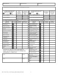 Formulario DHS-114A-SP Informe De Deducible - Michigan (Spanish), Page 2
