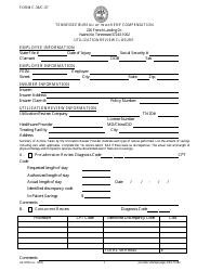 Form C-36 (C-37; LB-0375) Utilization Review Closure - Tennessee