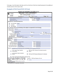 Instructions for FAA Form 8120-10 Request for Conformity, Page 2