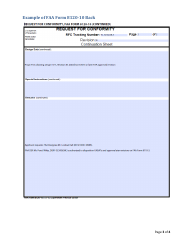 Instructions for FAA Form 8120-10 Request for Conformity, Page 3