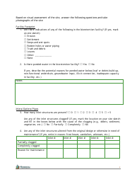 Bioretention Inspection Form - Herrera, Page 2