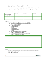 Bioretention Inspection Form - Herrera, Page 3