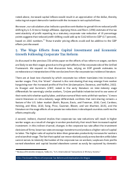 The Growth Effects of Corporate Tax Reform and Implications for Wages, Page 18