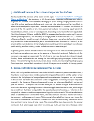 The Growth Effects of Corporate Tax Reform and Implications for Wages, Page 27