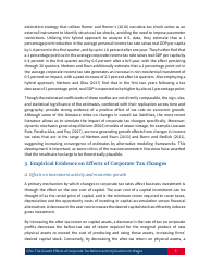 The Growth Effects of Corporate Tax Reform and Implications for Wages, Page 6